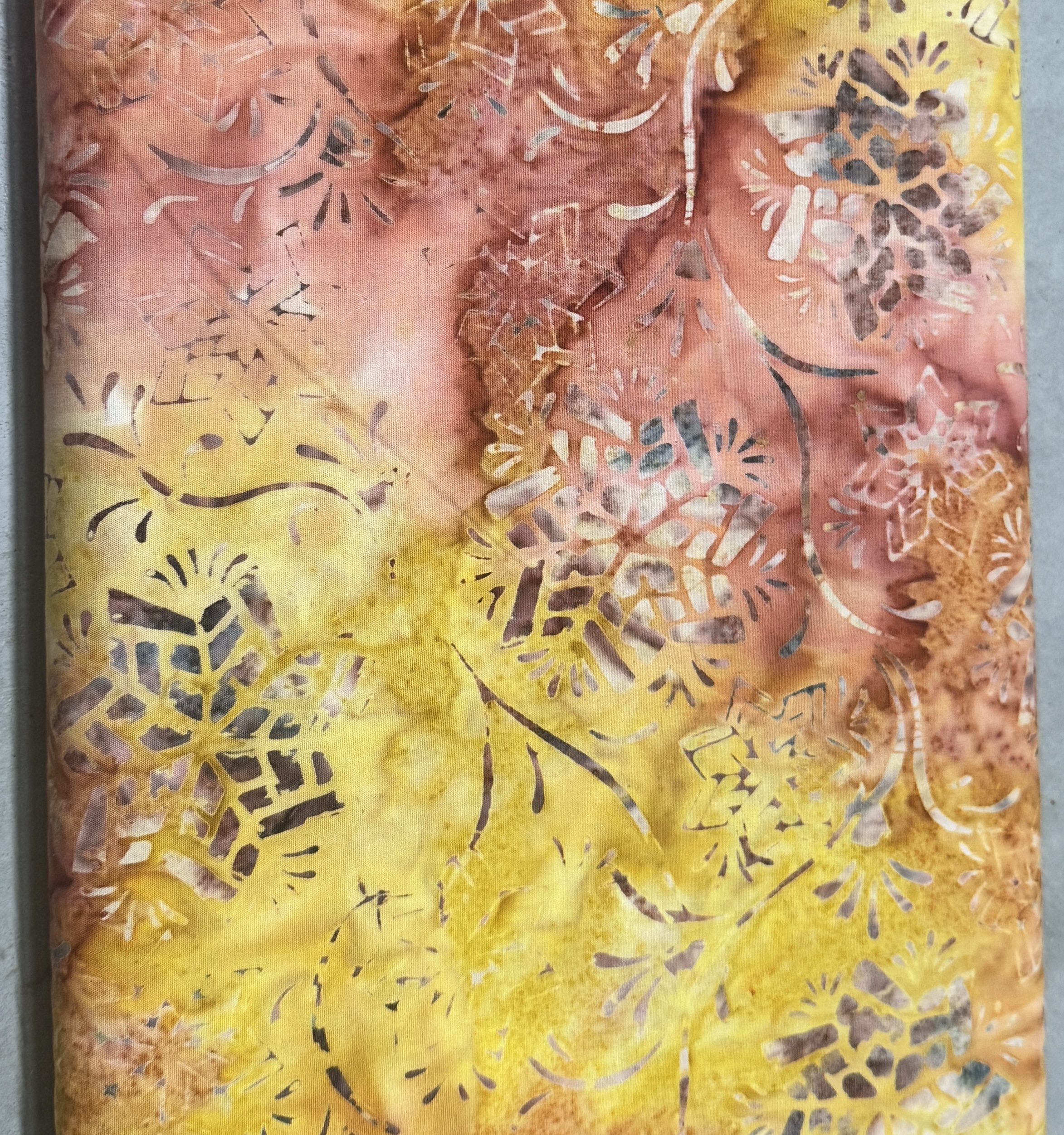 Timeless Treasures Tonga Honey Batik