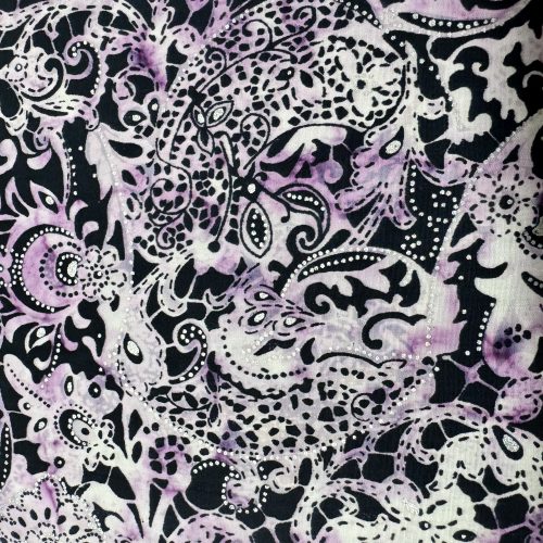 Banyan Batiks Purple Lustre Batik